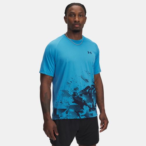 Haut à manches courtes à dégradé Tech™ Ether / Midnight Marine / Midnight Marine L - Under Armour - Modalova