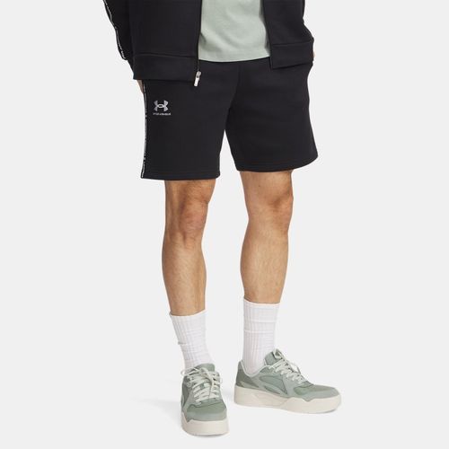 Short à bandes griffées Icon Fleece / Blanc L - Under Armour - Modalova