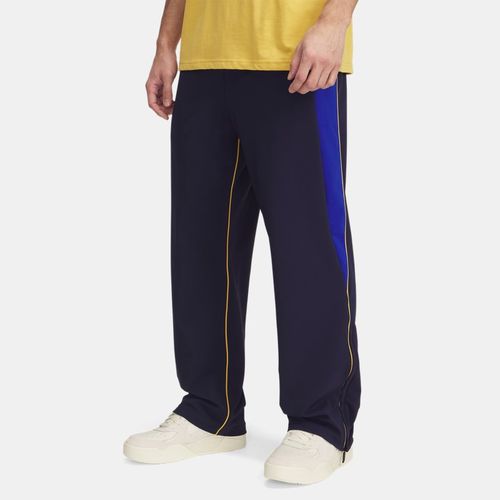 Pantalon en tricot à rayure latérale Midnight Marine / Royal / Noble Or L - Under Armour - Modalova