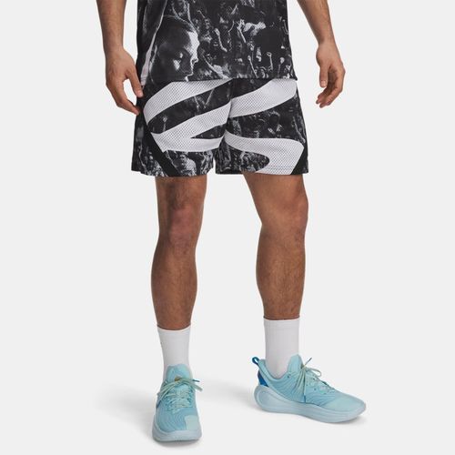 Short en mesh Curry Signature Sub / Blanc / XL - Under Armour - Modalova