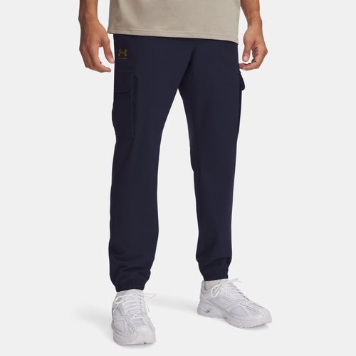 Pantalon cargo Holiday Vibe Midnight Marine / Metallique Or M - Under Armour - Modalova