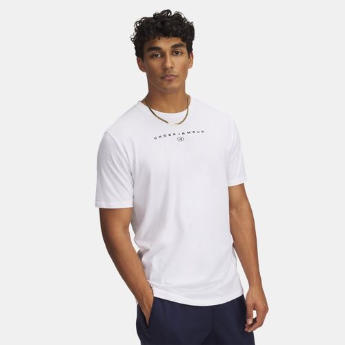 Haut à manches courtes et logo superposé / Noir S - Under Armour - Modalova