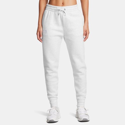 Pantalon de jogging Icon Fleece Distant Medium Heather / Blanc M - Under Armour - Modalova