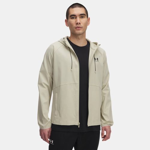 Veste coupe-vent Stretch Woven Khaki Base / Noir 3XL - Under Armour - Modalova