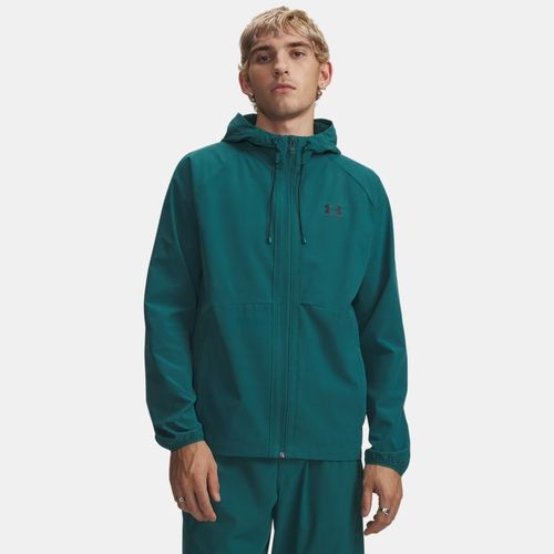 Veste coupe-vent Stretch Woven Rack / Noir M - Under Armour - Modalova