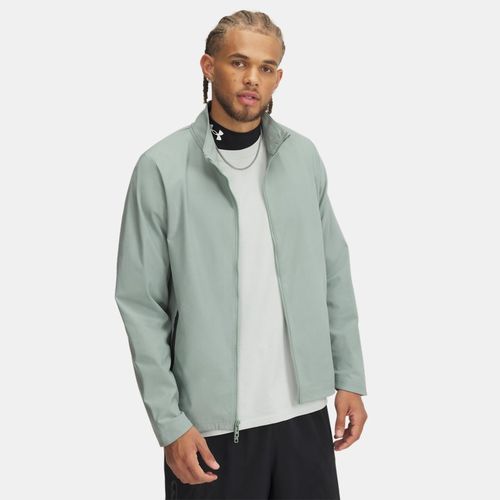 Haut entièrement zippé sans capuche Unstoppable Silica / Noir L - Under Armour - Modalova