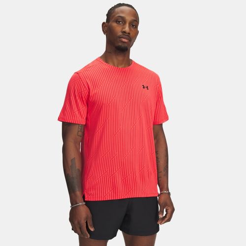 Haut à manches courtes en jacqrd Tech™ Vent Racer / Noir L - Under Armour - Modalova