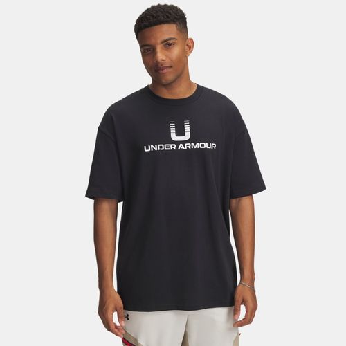 Haut à manches courtes et logo U Heavyweight / Blanc L - Under Armour - Modalova