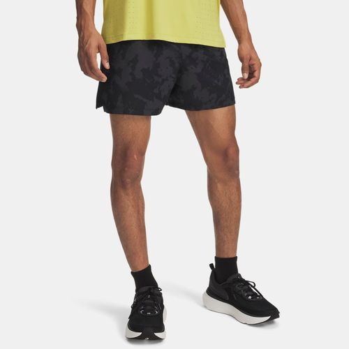 Short à imprimé 18 cm Launch Pro Anthracite / Noir / réfléchissant XL - Under Armour - Modalova