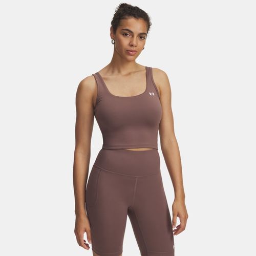 Débardeur Motion Sierra Taupe / Blanc L - Under Armour - Modalova