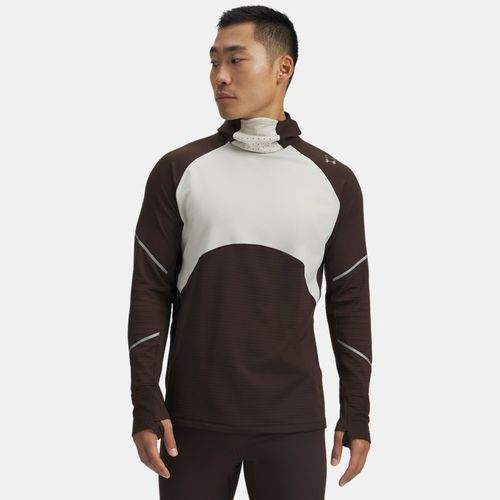 Sweat à capuche de type cagoule Halo Run Cold Weather Kona Marron / Summit Blanc / réfléchissant L - Under Armour - Modalova