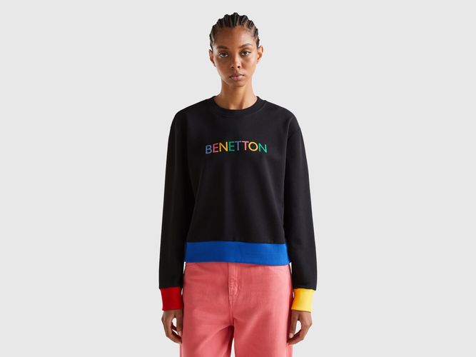 Benetton, Sweat À Imprimé Logo, taille XS, Noir - United Colors of Benetton - Modalova