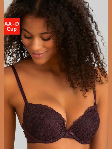 Soutien-gorge push-up fantaisie avec coussinets amovibles - Vivance - Modalova