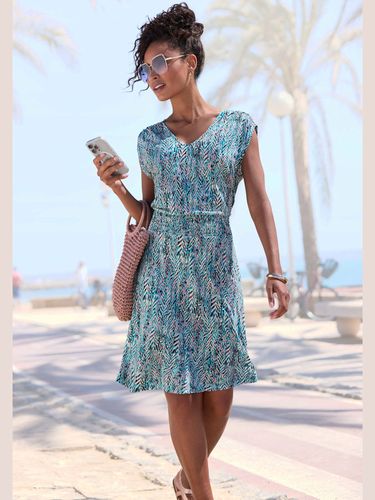 Robe d'été encolure en v dégagée - - Vivance - Modalova