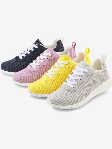 Baskets sneakers au look sportif avec détails contrastés - / - LASCANA - Modalova