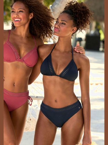 Haut de bikini triangle bord découpé au laser tendance - s.Oliver - Modalova