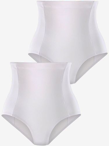 Serre-taille slip sculptant : idéal pour les grandes tailles, jusqu'à la taille 56 - petite fleur - Modalova