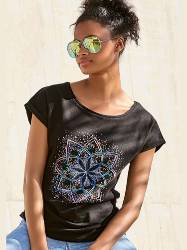 T-shirt imprimé mandala floral - Buffalo - Modalova