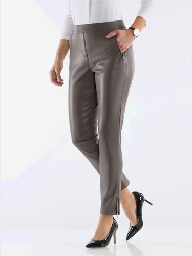 Pantalon en imitation cuir imitation cuir souple - Fair Lady - Modalova