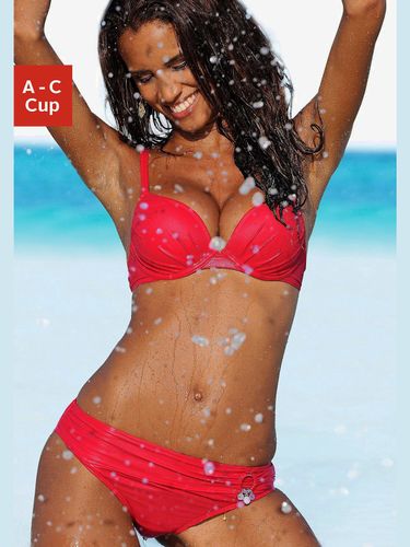 Bikini push-up accessoires couleur argenté - s.Oliver - Modalova