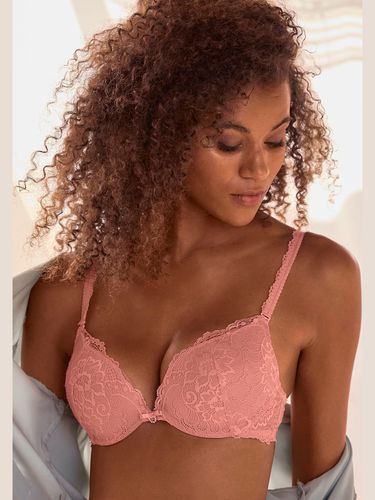 Soutien-gorge push-up féminin avec dentelle florale - Vivance - Modalova