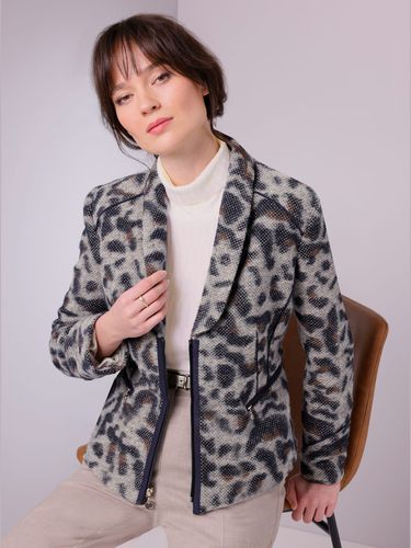 Blazer en mélange de laine doublure acétate - - CREATION L PREMIUM - Modalova