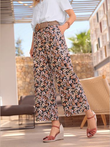 Jupe culotte 55% lin - - Helline - Modalova