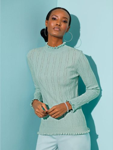 Pull à manches longues avec viscose (ecovero) - Creation L - Modalova