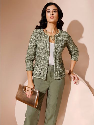 Veste en tricot joli fil fantaisie - - Creation L - Modalova