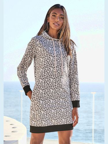 Robe en matière sweat robe sweat confortable - - LASCANA - Modalova