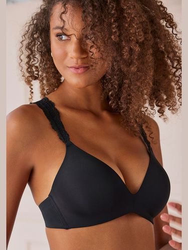 Soutien-gorge push-up, bretelles en dentelle fine - LASCANA - Modalova