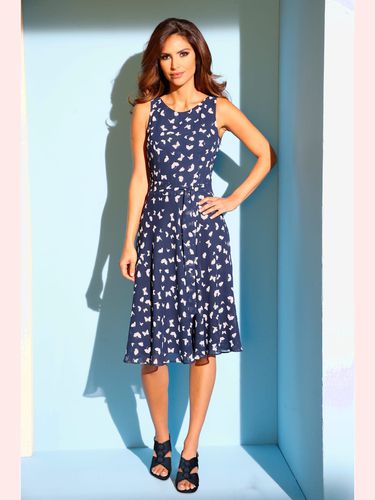 Robe imprimée imprimé papillon tendance - - Ashley Brooke - Modalova