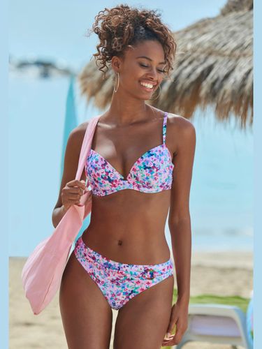 Bas de maillot de bain design floral - s.Oliver - Modalova