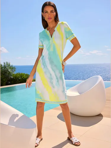 Robe imprimée robe en jersey - --citron imprimé - Rick Cardona - Modalova
