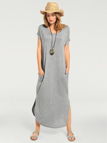 Robe longue look décontracté moderne - - Linea Tesini - Modalova
