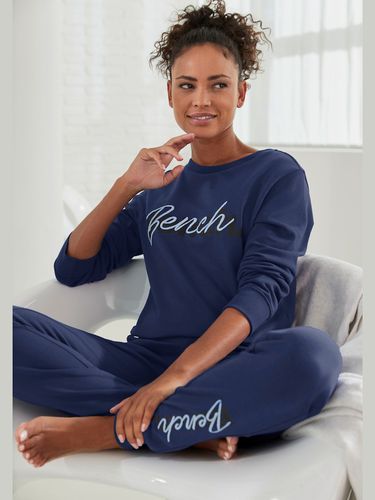 Sweatshirt basique avec logo imprimé et broderie - Bench. Loungewear - Modalova