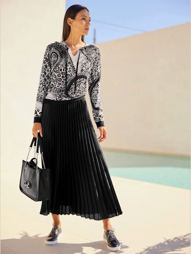 Pull à capuche mélange de motifs tendance - - Rick Cardona - Modalova