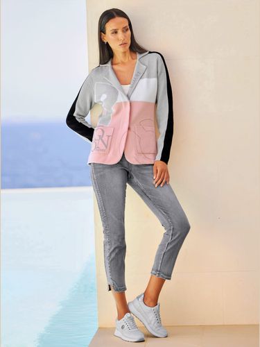 Veste en tricot jacquard motif patchwork - - Rick Cardona - Modalova