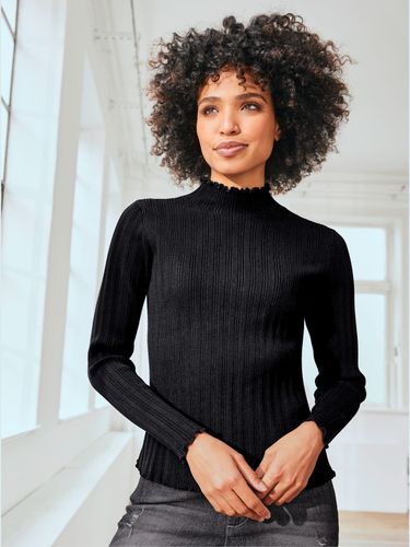 Pull à col montant 70% viscose - Linea Tesini - Modalova