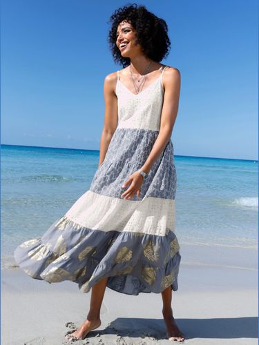 Robe à effet étagé qualité tissée - - Linea Tesini - Modalova