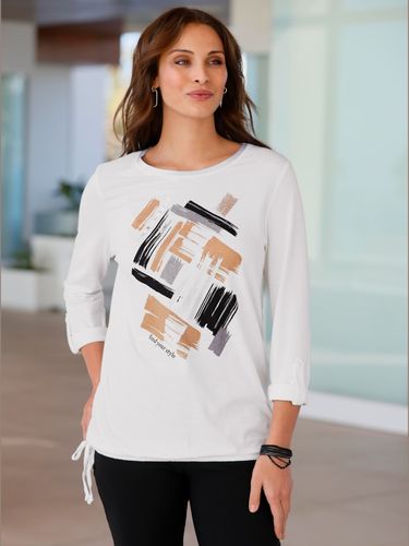 T-shirt imprimé 50% coton et 50% modal - - Helline - Modalova