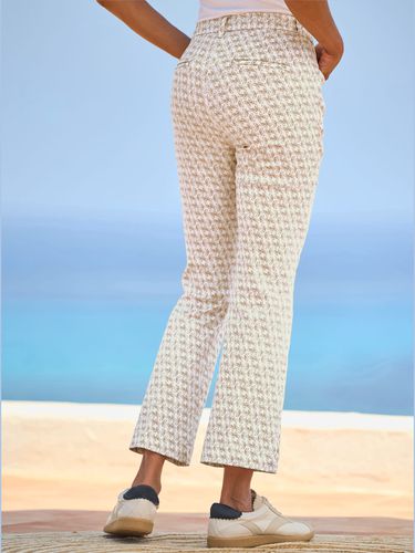 Pantalon imprimé motif imprimé exclusif - - Linea Tesini - Modalova