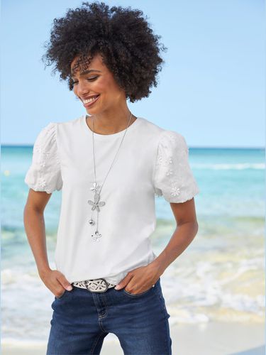 T-shirt qualité coton doux sur la peau - Linea Tesini - Modalova