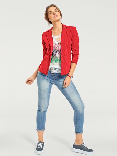 Blazer en jersey coupe sobre pour un look décontracté tendance - Linea Tesini - Modalova