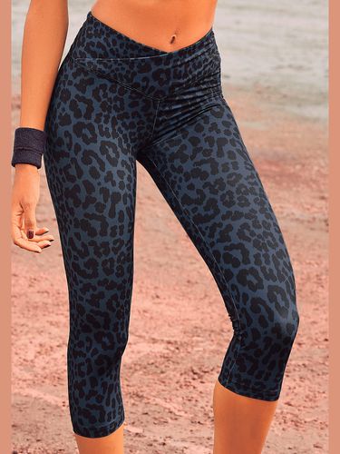 Legging corsaire legging performance imprimé animal - - LASCANA ACTIVE - Modalova