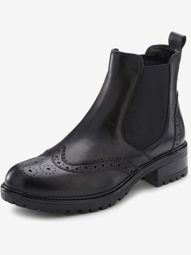 Bottines chelsea en cuir de qualité - LASCANA - Modalova