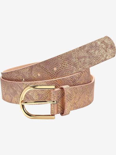 Ceinture hanches ceinture au look métallisé tendance avec motif animal en relief - LASCANA - Modalova