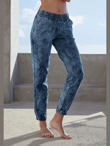 Pantalon de jogging aspect jean - - H.I.S - Modalova