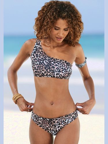 Bas de maillot de bain imprimé léopard tendance - LASCANA - Modalova