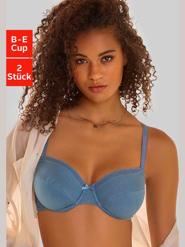 Soutien-gorge à armatures lot séduisant de 2 soutiens-gorge à armatures féminins (sans garnissage) en coton doux - Nuance - Modalova